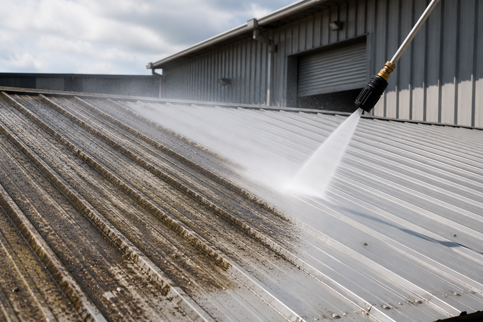High-pressure cleaning of commercial buildings, trucks and outdoor surfaces in Western Sydney