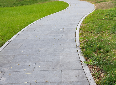 Concrete driveway cleaning