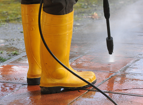 Paver cleaning